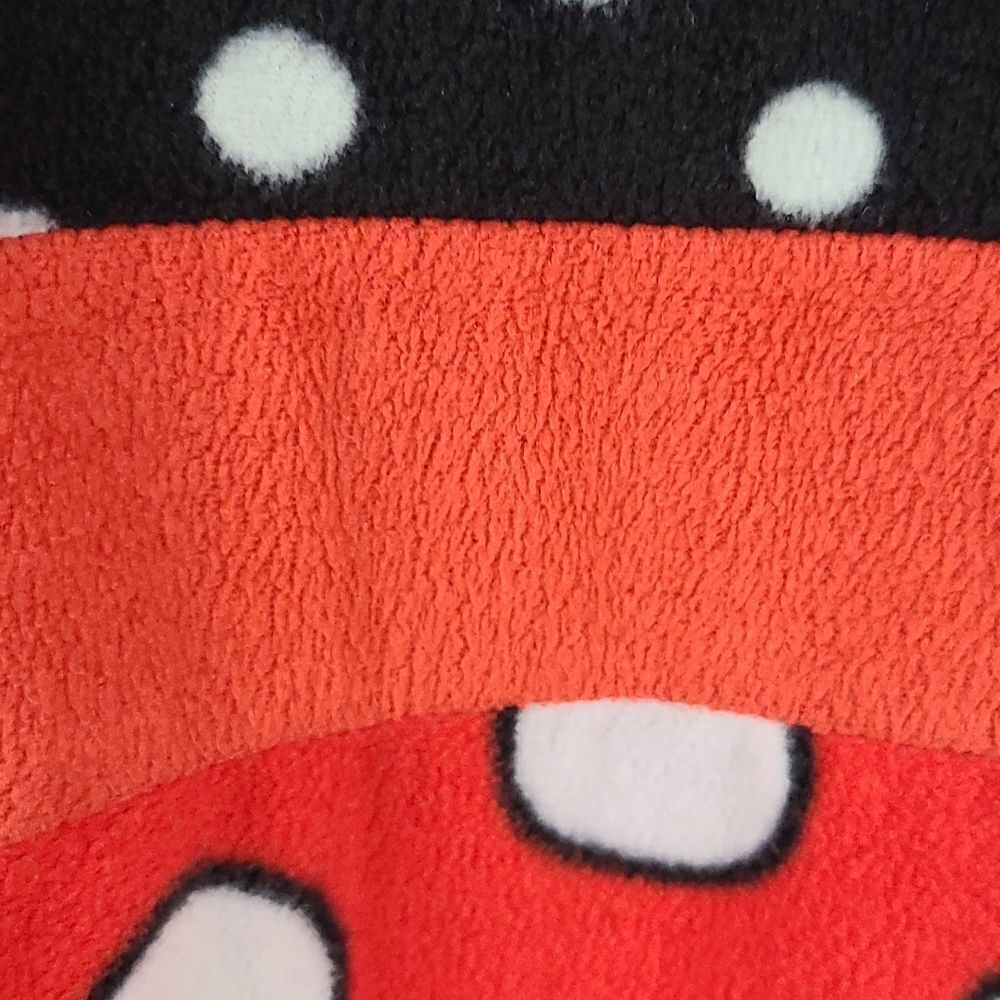 Disney Minnie Mouse S Fleece Union Suit Pajamas Hooded Onesie Cosplay Costume - Picture 9 of 11